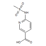 6-(Methylsulfonamido)nicotinic Acid