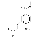 methyl 4-amino-3-(2,2-difluoroethoxy)benzoate