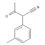 2-(3-methylphenyl)-3-oxobutanenitrile