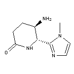 rac-(5R,6R)-5-amino-6-(1-methyl-1H-imidazol-2-yl)piperidin-2-one