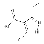 5-Chloro-3-ethyl-1H-pyrazole-4-carboxylic Acid