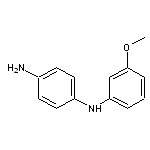 1-N-(3-methoxyphenyl)benzene-1,4-diamine