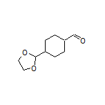 4-(1,3-Dioxolan-2-yl)cyclohexanecarbaldehyde