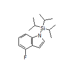 4-Fluoro-1-(triisopropylsilyl)-1H-indole
