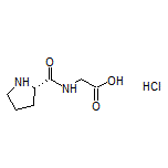 (S)-2-(Pyrrolidine-2-carboxamido)acetic Acid Hydrochloride