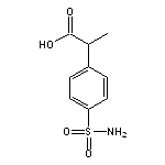 2-(4-sulfamoylphenyl)propanoic acid
