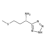 (1S)-3-(methylsulfanyl)-1-(2H-1,2,3,4-tetrazol-5-yl)propan-1-amine