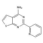 2-(pyridin-2-yl)thieno[2,3-d]pyrimidin-4-amine