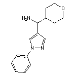 oxan-4-yl(1-phenyl-1H-pyrazol-4-yl)methanamine