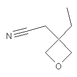 2-(3-ethyloxetan-3-yl)acetonitrile