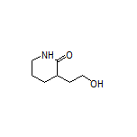 3-(2-Hydroxyethyl)piperidin-2-one