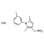 [2,5-dimethyl-1-(3-methylphenyl)-1H-pyrrol-3-yl]methanamine hydrochloride