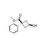 Methyl cis-3-Hydroxy-1-phenylcyclobutanecarboxylate