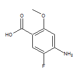 4-Amino-5-fluoro-2-methoxybenzoic Acid