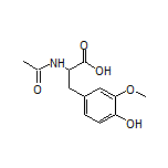 2-Acetamido-3-(4-hydroxy-3-methoxyphenyl)propanoic Acid