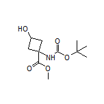 Methyl 1-(Boc-amino)-3-hydroxycyclobutanecarboxylate