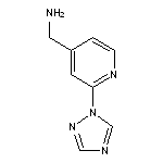 [2-(1H-1,2,4-triazol-1-yl)pyridin-4-yl]methanamine