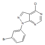 1-(3-Bromophenyl)-4-chloro-1H-pyrazolo[3,4-d]pyrimidine