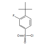 4-tert-Butyl-3-fluorobenzenesulfonyl Chloride