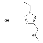 [(1-ethyl-1H-1,2,3-triazol-4-yl)methyl](methyl)amine hydrochloride