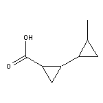 2-(2-methylcyclopropyl)cyclopropane-1-carboxylic acid