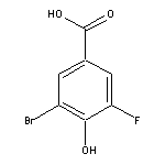 3-bromo-5-fluoro-4-hydroxybenzoic acid