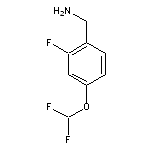 [4-(difluoromethoxy)-2-fluorophenyl]methanamine