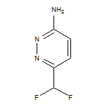 6-(Difluoromethyl)pyridazin-3-amine