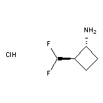 rac-(1R,2R)-2-(difluoromethyl)cyclobutan-1-amine hydrochloride