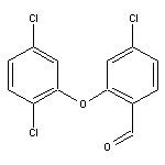 4-chloro-2-(2,5-dichlorophenoxy)benzaldehyde