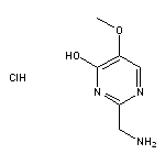 2-(aminomethyl)-5-methoxypyrimidin-4-ol hydrochloride