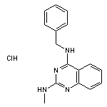 4-N-benzyl-2-N-methylquinazoline-2,4-diamine hydrochloride