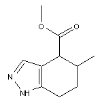 methyl 5-methyl-4,5,6,7-tetrahydro-1H-indazole-4-carboxylate