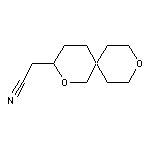 2-{2,9-dioxaspiro[5.5]undecan-3-yl}acetonitrile