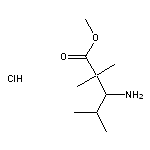 methyl 3-amino-2,2,4-trimethylpentanoate hydrochloride