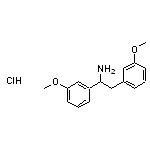 1,2-bis(3-methoxyphenyl)ethan-1-amine hydrochloride