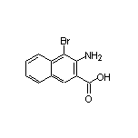 3-Amino-4-bromo-2-naphthoic Acid