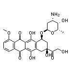(8S,10S)-10-[[(2R,4S,5S,6S)-4-Amino-5-hydroxy-6-methyl-2-tetrahydropyranyl]oxy]-6,8,11-trihydroxy-8-(2-hydroxyacetyl)-1-methoxy-7,8,9,10-tetrahydrotetracene-5,12-dione