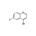 4-Bromo-6-fluoroquinoline