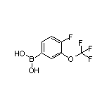 4-Fluoro-3-(trifluoromethoxy)phenylboronic Acid