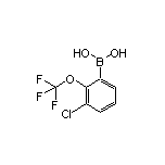 3-Chloro-2-(trifluoromethoxy)phenylboronic Acid