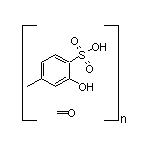 Formaldehyde polymer with 2-Hydroxy-4-methylbenzenesulfonic Acid