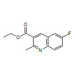 Ethyl 6-Fluoro-2-methylquinoline-3-carboxylate