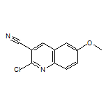2-Chloro-6-methoxyquinoline-3-carbonitrile