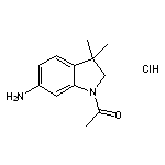 1-(6-amino-3,3-dimethylindolin-1-yl)ethanone hydrochloride