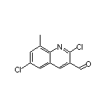 2,6-Dichloro-8-methylquinoline-3-carbaldehyde