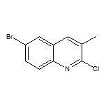 6-Bromo-2-chloro-3-methylquinoline