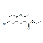 Ethyl 6-Bromo-2-methylquinoline-3-carboxylate