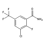 3-Chloro-2-fluoro-5-(trifluoromethyl)benzamide