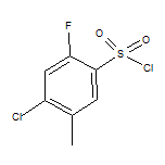 4-Chloro-2-fluoro-5-methylbenzenesulfonyl Chloride